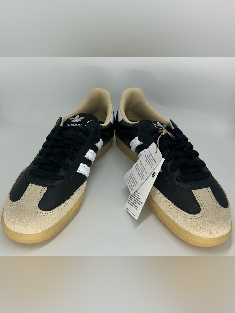 New Adidas Samba OG Men’s Sneakers Core Black White Style JS3832 - Picture 6 of 16